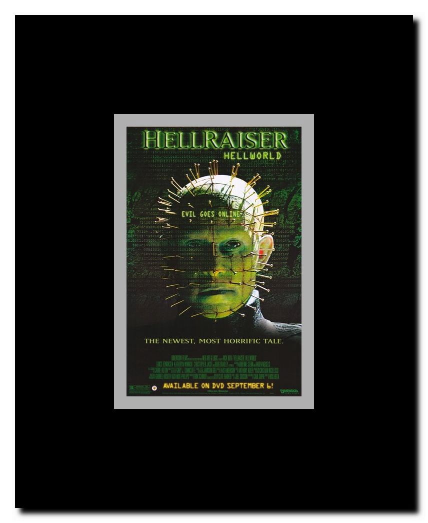 Hellraiser: Hellworld Framed Movie Poster