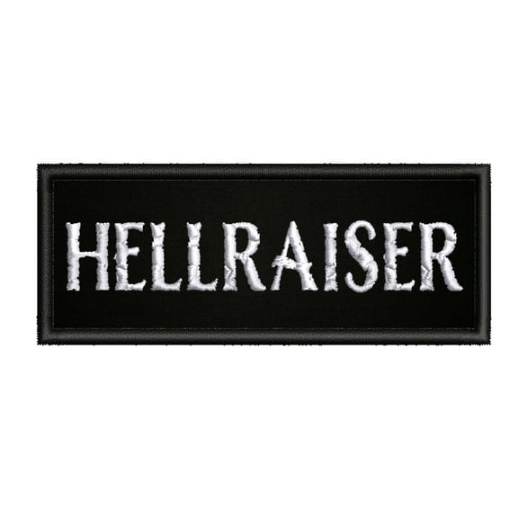 Hellraiser Horror Movies 4" W x 1.5" T Iron/Sew On Decorative Patch
