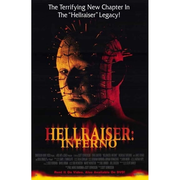 Hellraiser: Inferno Movie Poster Print (11 x 17)