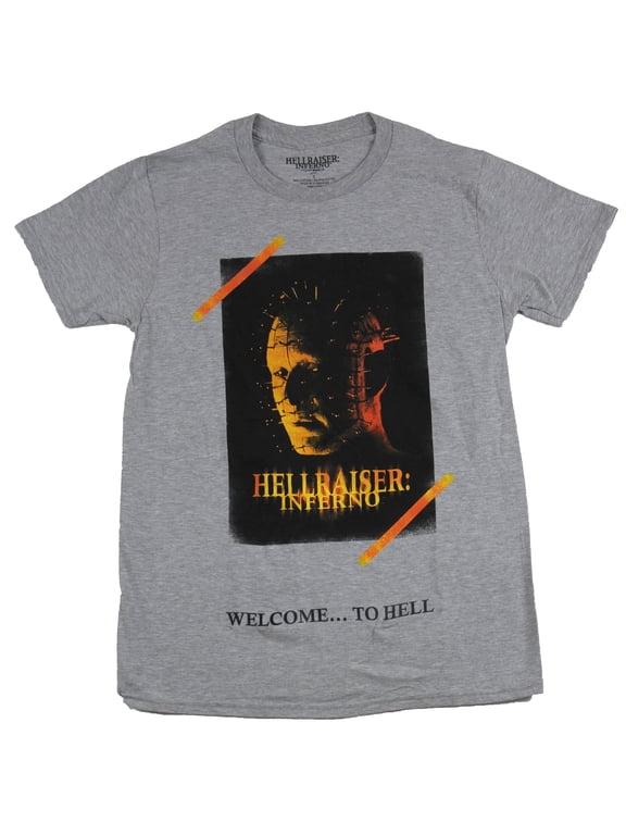 Mens T-Shirt - Inferno Lighted Poster Image (Small)