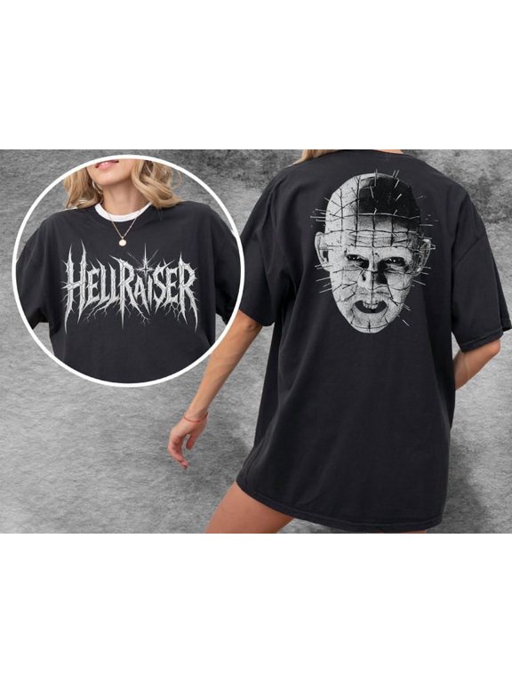 Hellraiser Pinhead 80s Horror Movie Comfort Colors T-Shirt Sizes S-4XL