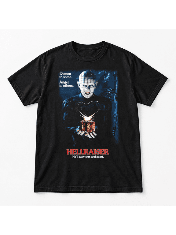 Hellraiser Pinhead Classic Horror Film Comfort Colors T-Shirt Sizes S-4XL