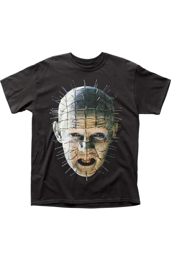 Hellraiser Pinhead Close-Up Horror Movie Classic Tee Graphic Unisex T-Shirt up to size 5XL