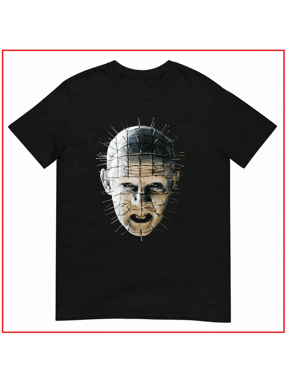 Hellraiser Pinhead Close Up Horror Movie Classic Tee Unisex T Shirt V15431 Size S-5XL