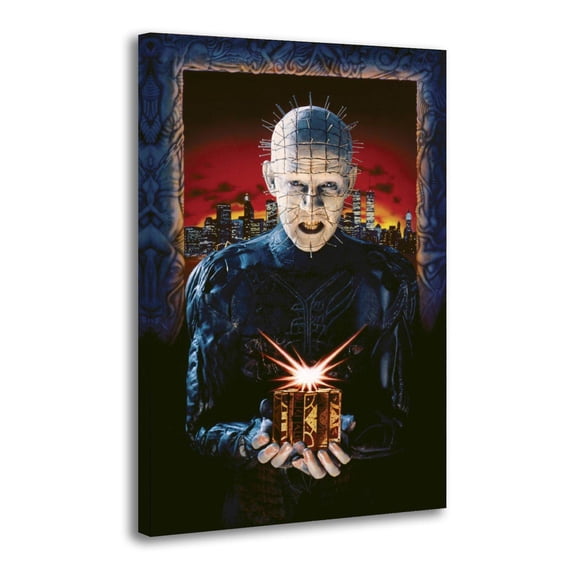 Hellraiser Pinhead Horror Art Print Halloween Wall Art Poster Home Decor Office Wall Art