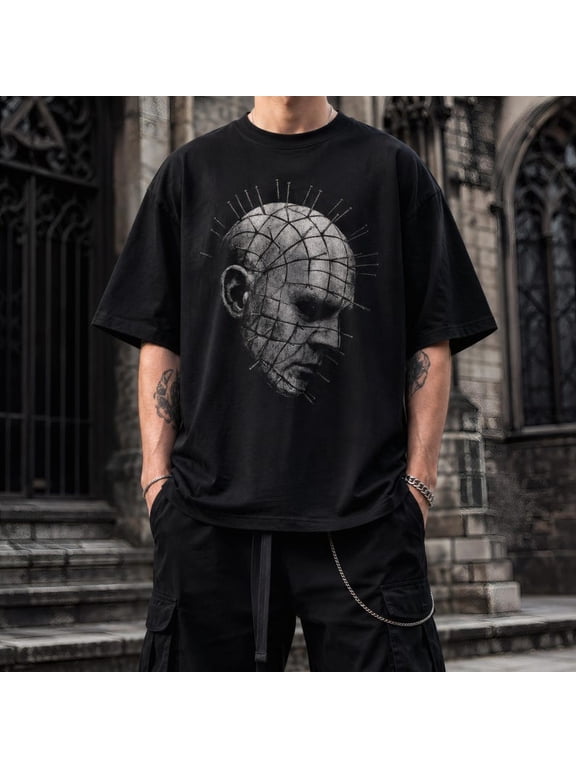 Hellraiser Pinhead Vintage Film Artwork Comfort Colors T-Shirt Sizes S-4XL