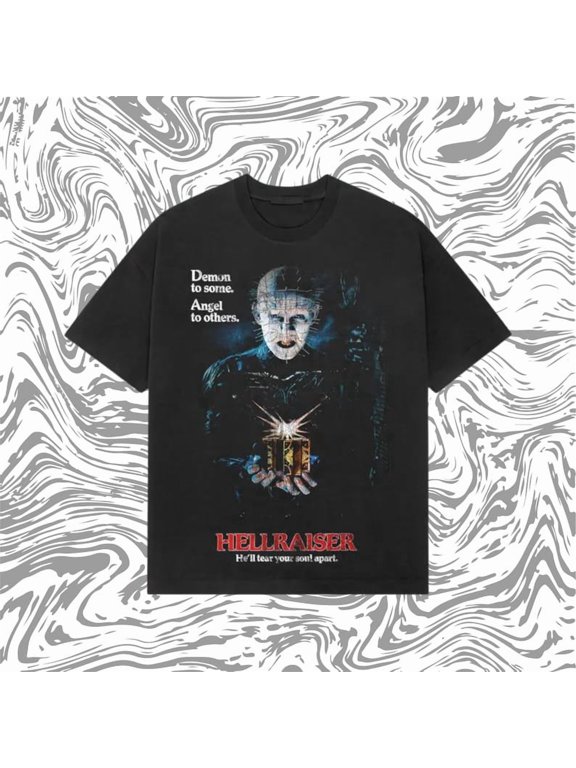 Hellraiser Pinhead Vintage Horror Poster Comfort Colors T-Shirt Sizes S-4XL