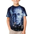 thumbnail image 1 of Hellraiser T-Shirts for Boys Girls, Kids 3D Print Short Sleeve, Unisex Crew Neck Tee Shirts for Youth, 1 of 9
