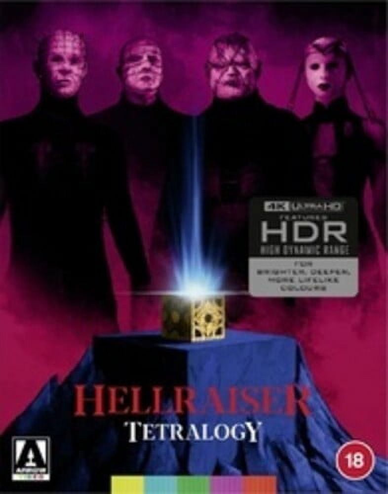 Hellraiser: Tetralogy (Special Edition) (4K Ultra HD), Arrow, Horror