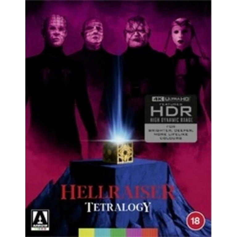 Hellraiser: Tetralogy (Special Edition) (4K Ultra HD), Arrow