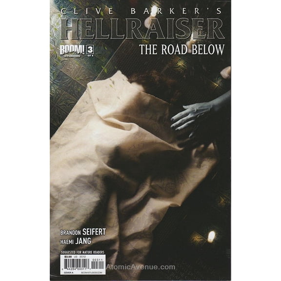 Hellraiser: The Road Below #3A VF ; Boom! Comic Book