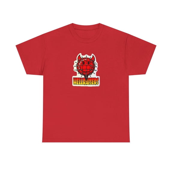 Hellraisers Pinhead World Industries Skateboard 2000s Vintage Rare T Shirt Print - Red / 3XL