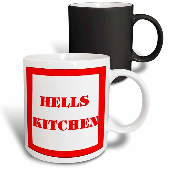3drose, Hells Kitchen New York, 11oz Magic Transforming Mug