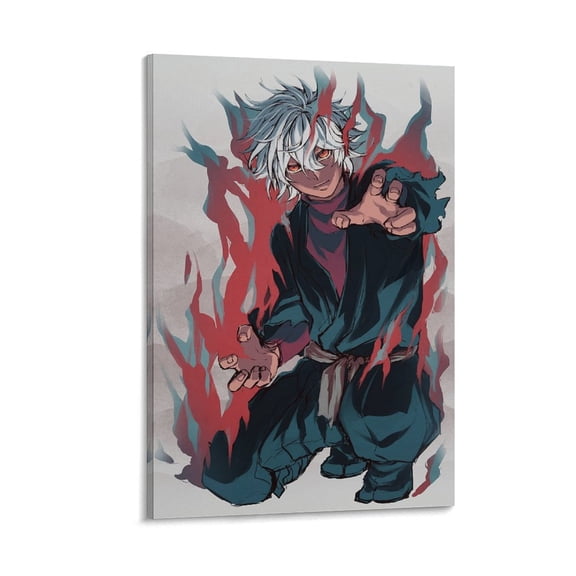 Hells Paradise Jigokuraku Poster Artworks Canvas Poster Room Aesthetic Wall Art Prints Home Modern Decor Gifts 12x18inch(30x45cm)