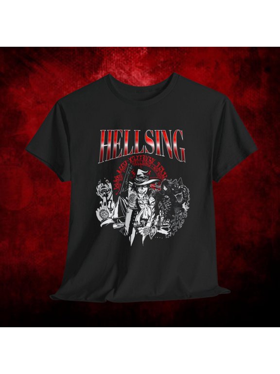 Hellsing Alucard Anime Shirt - Unisex Softstyle T-Shirt