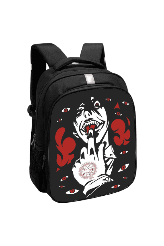 Hellsing Ultimate Alucard Backpack Cosplay Bag Hip Hop Daypack Fashion Schoolbag