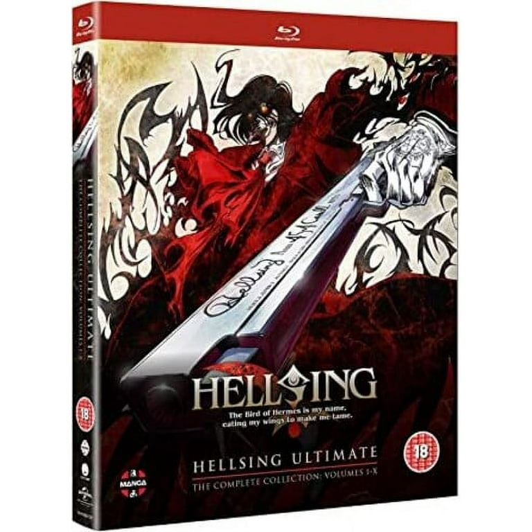 Hellsing + Hellsing ultimate 2 series completas anime 3 dvds