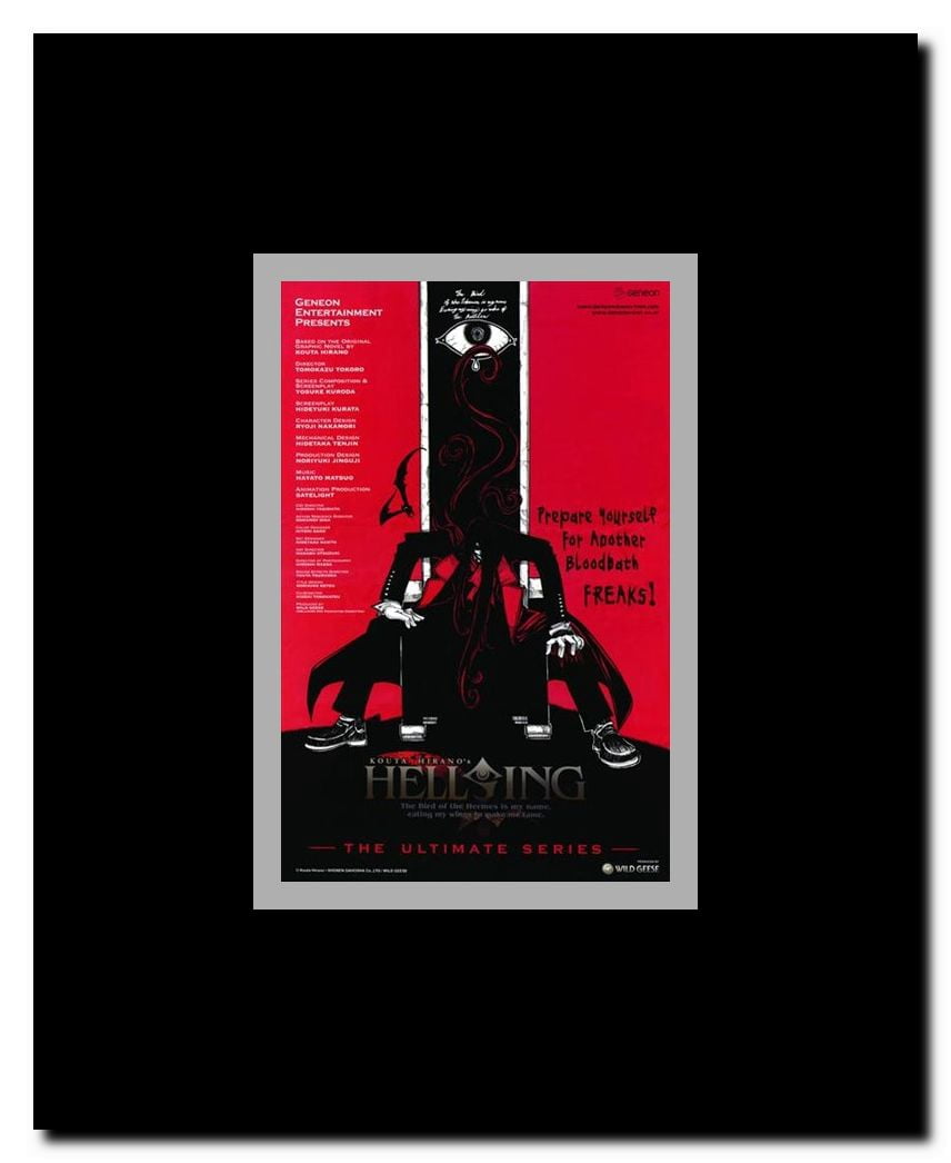 Hellsing Ultimate Framed Movie Poster