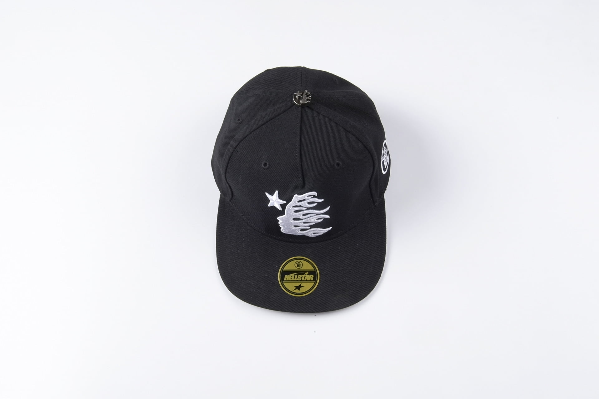 Hellstar Black SnapBack Cap SS24 100% AUTHENTIC SIZE: 7 1/8
