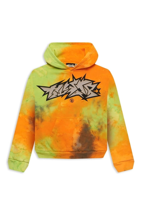 Halloween Vomit Hoodie Orange