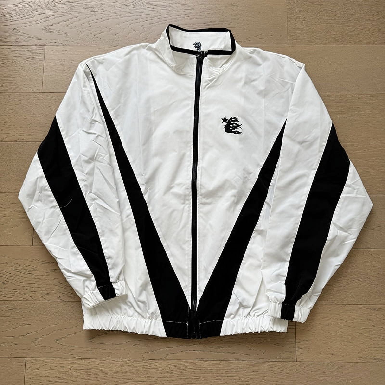 Hellstar Jacket Lightweight Bomber Jacket Zip Up Windbreaker