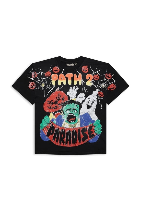 Spooky Character T-Shirt Black