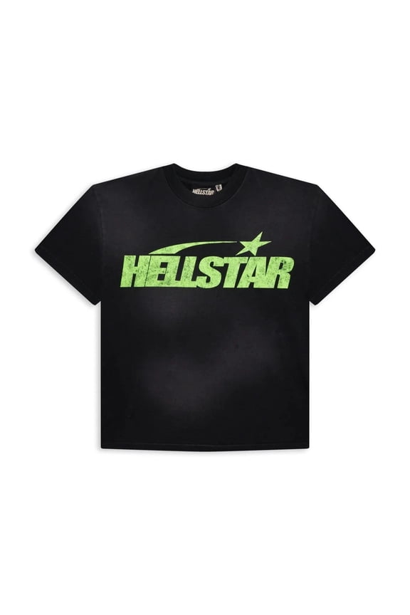 Studios Classic Cracked T-Shirt Black & Green
