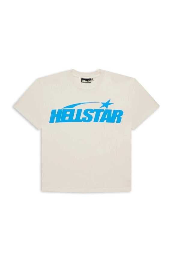 Studios Classic T-Shirt Beige & Light Blue