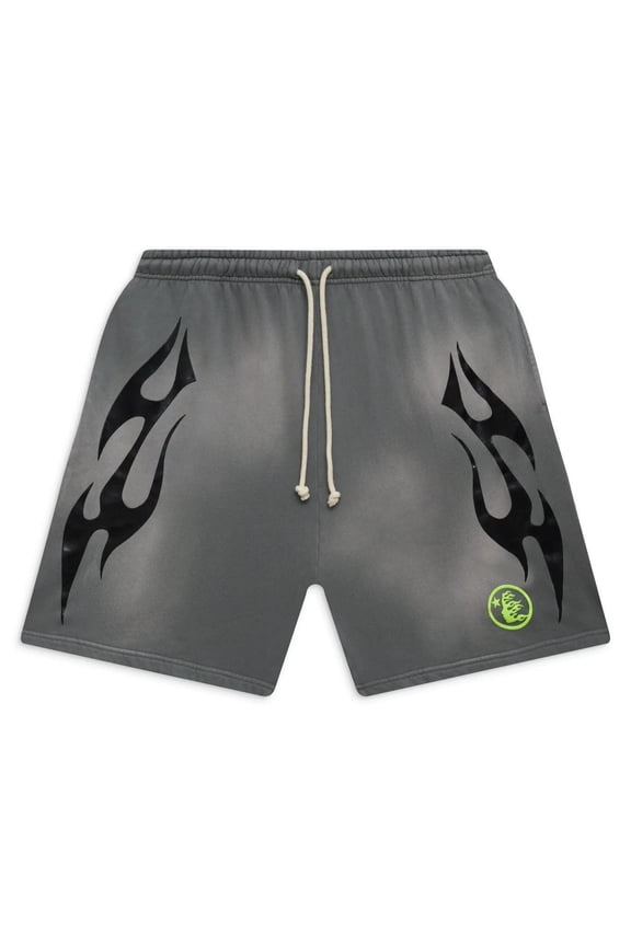 Studios Flame Shorts Grey & Green
