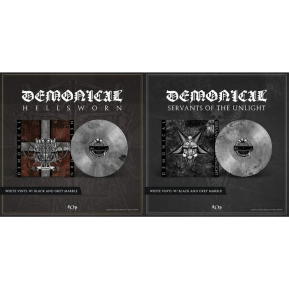 Hellsworn (Limited/White/Grey/Black Marbled LP Vinyl) & Servants Of Unlight (Limited/White/Grey/Black Marbled LP Vinyl)
