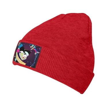 Helluva Boss Animated Unisex Knitted Beanie Hat Stretchable Hat Daily Winter Warm Soft Skull Cap For Men And Women