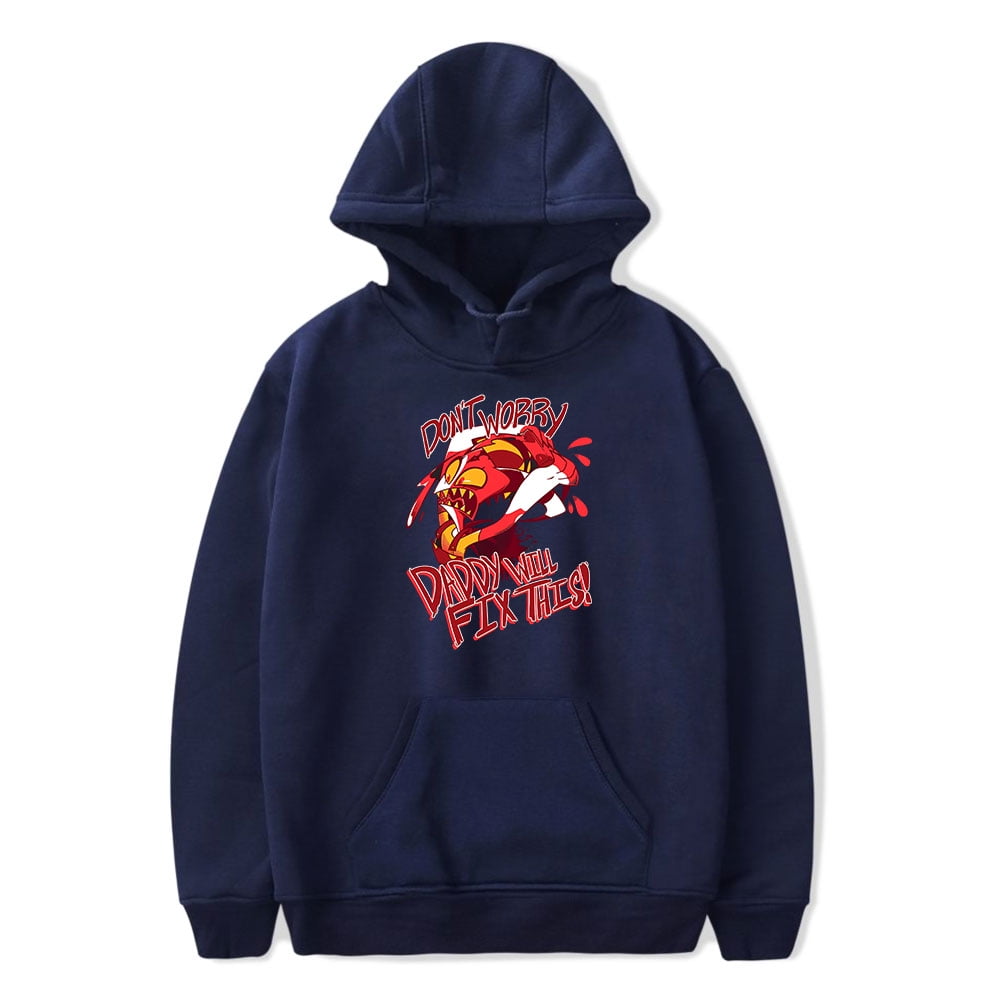 Helluva Boss Daddy Will Fix This Hoodie Men #39 s Hip Hop Printing Pullover Helluva Boss Daddy Will Fix This Hoodie Men #39 s Hip Hop Printing Pullover