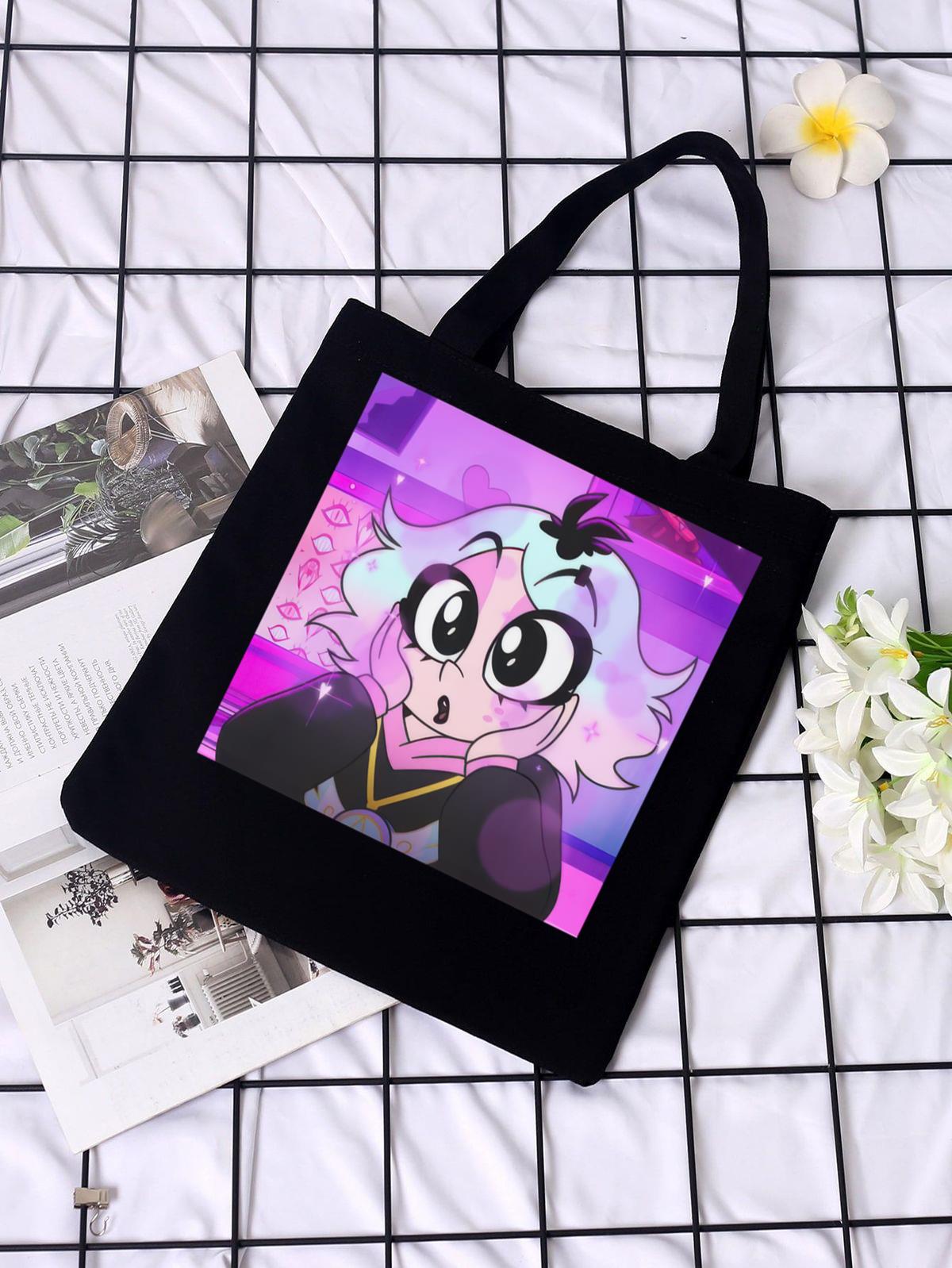 Helluva Boss Emberlynn Blitzo Hazbin Hotel Softstyle Tote Bag-TH21661 ...