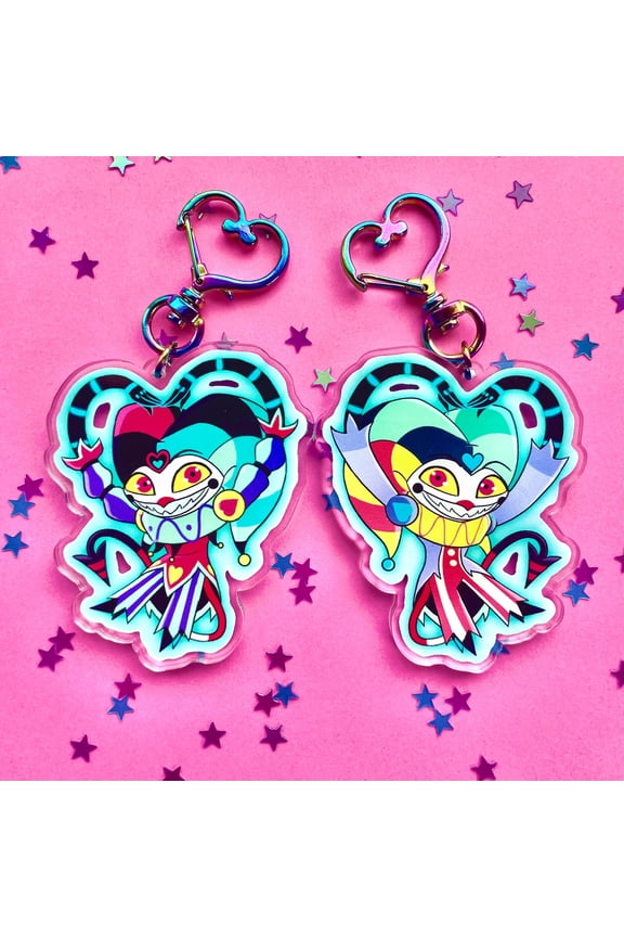 Helluva Boss Fizzarolli Acrylic Double Sided Keychain (1 keychain)