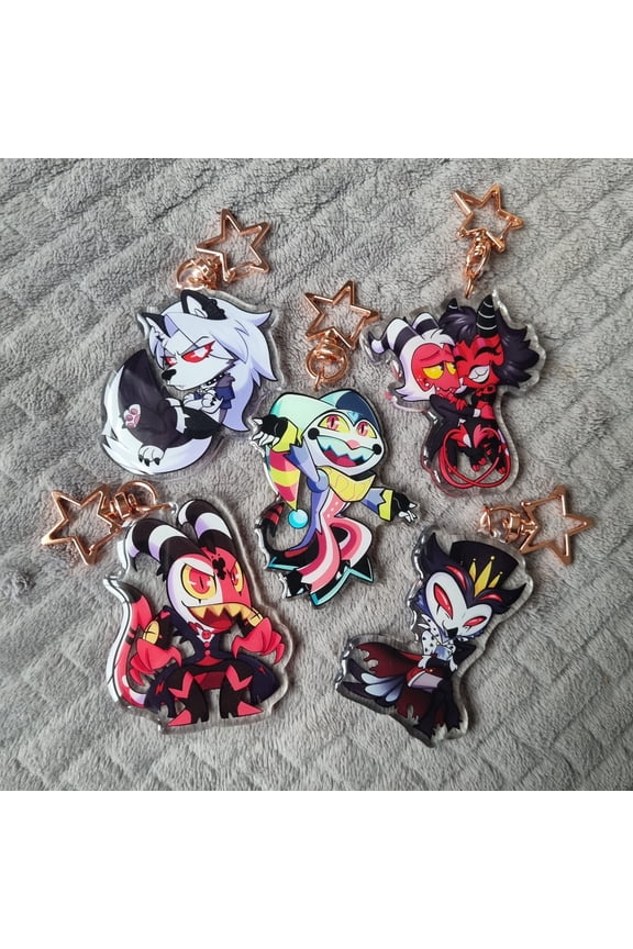 Helluva Boss Keychains (1 keychain)