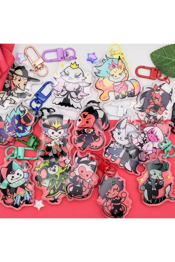 Helluva Boss Mini Keychains (1 keychain)