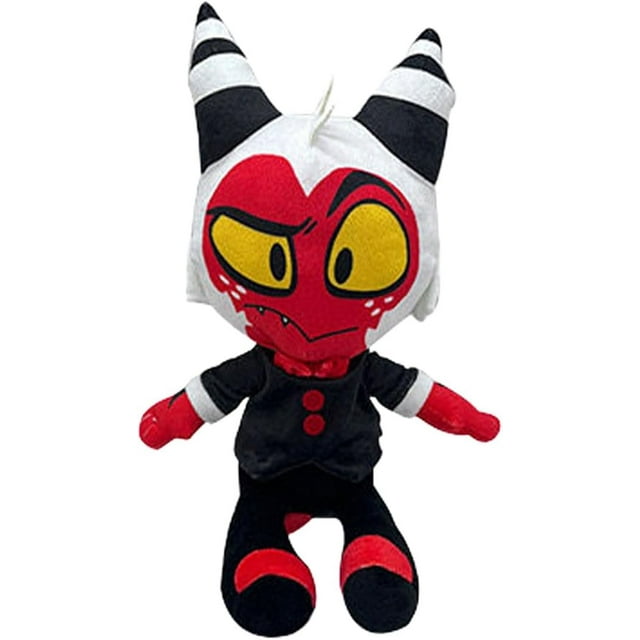 Helluva Boss Plush Toy, Hazbin Hotel Alastor Cat Plush, Cursed Cat ...