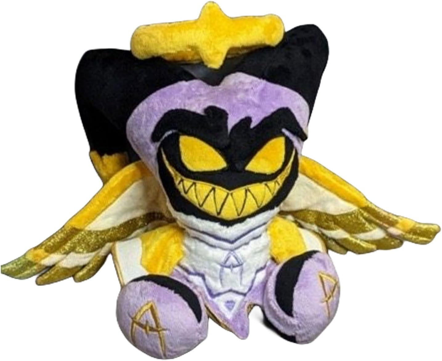 Helluva Boss Plush Toy, Hazbin Hotel Alastor Cat Plush, Cursed Cat Alastor Plush Toy, Soft