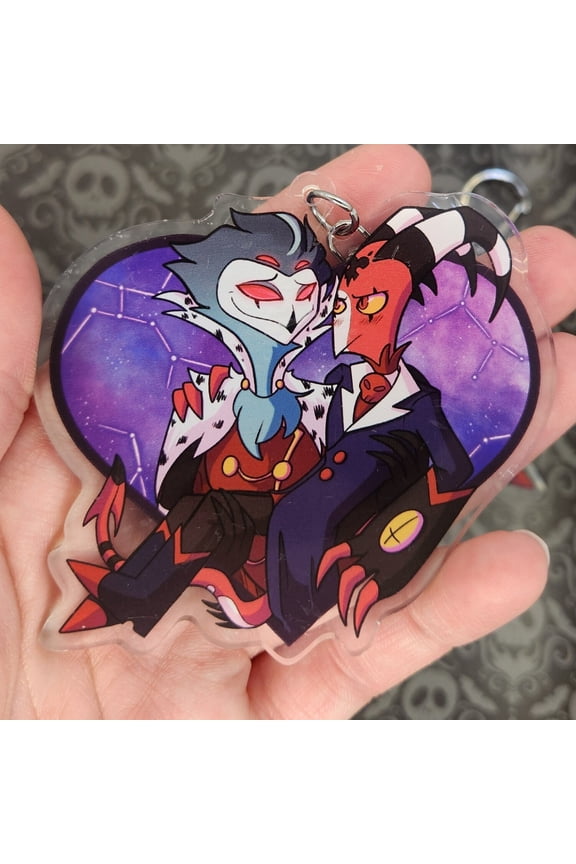 Helluva Boss || Stolitz 3 Acrylic Charm" (1 keychain)