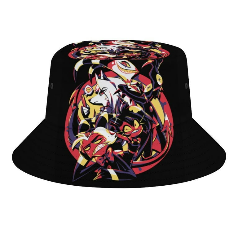 Helluva Boss Unisex Bucket Hats Packable Fisherman Hat Outdoor Protection Sun Cap For Women Men Walmart