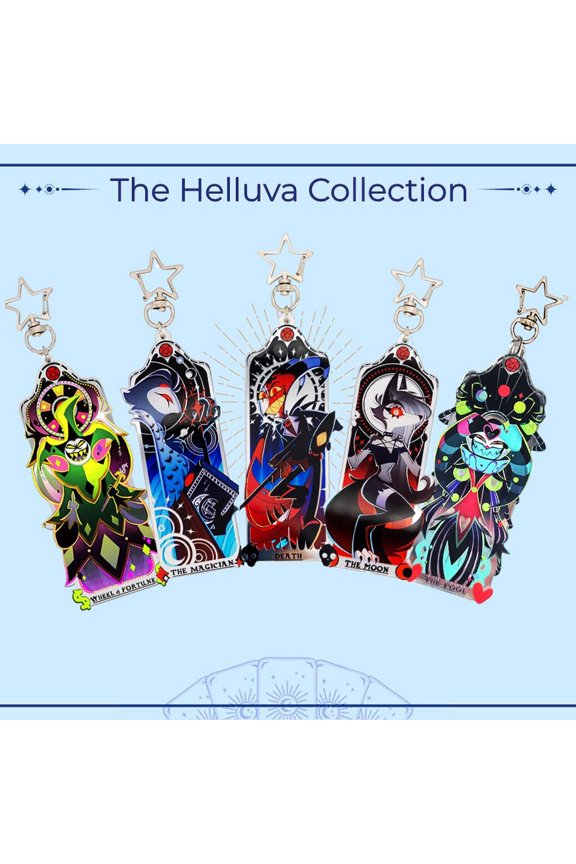 Helluva Bossl Tarot - Mirror Charms (1 keychain)