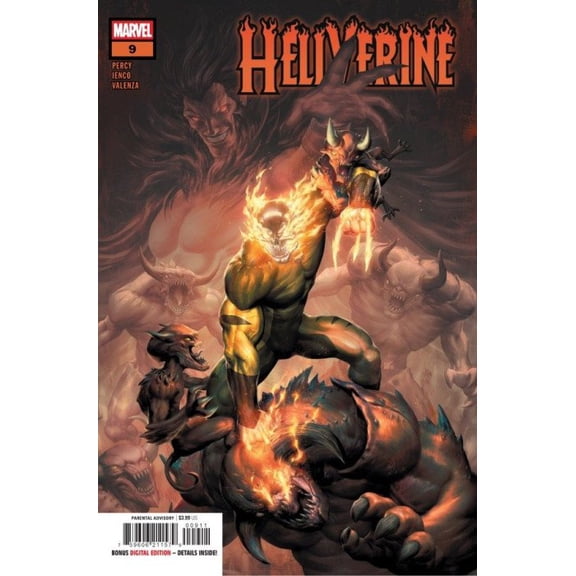 Hellverine (2nd Series) #9 VF ; Marvel Comic Book