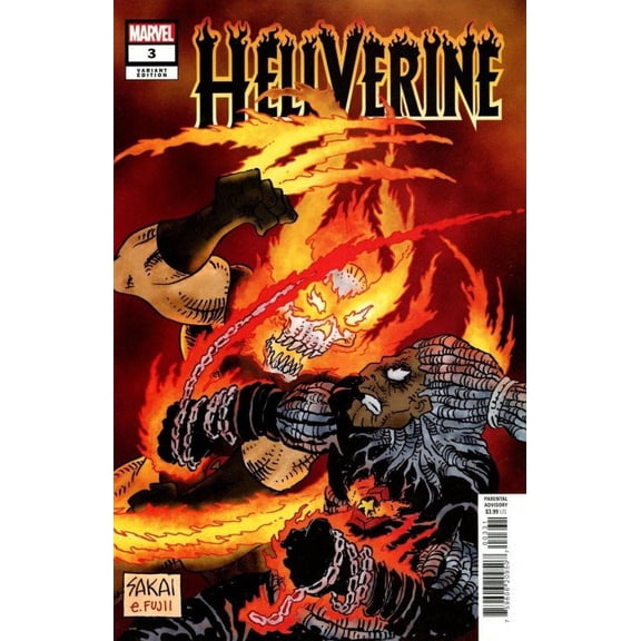 Hellverine #3B VF ; Marvel Comic Book