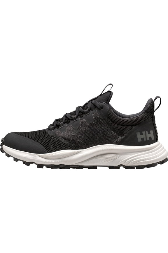 Helly-Hansen Womens Featherswift TR Trail Running Shoes, 990 Black/Off White, 8F
