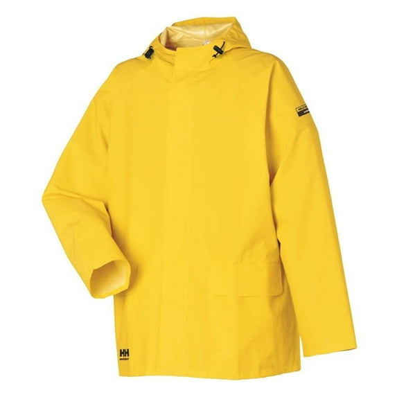 Helly Hansen Mandal Rain Jacket Polyester Light Yellow 4X