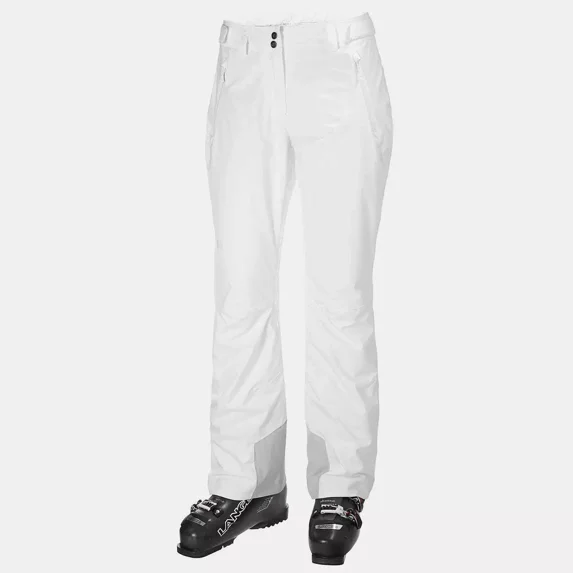 Helly Hansen Women’s Waterproof Legendary Insulated Ski Pants, White - Large