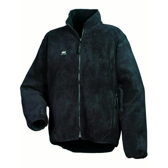 Helly Hansen Work Jacket Mens Red Lake Zip Polyester Fleece 72065