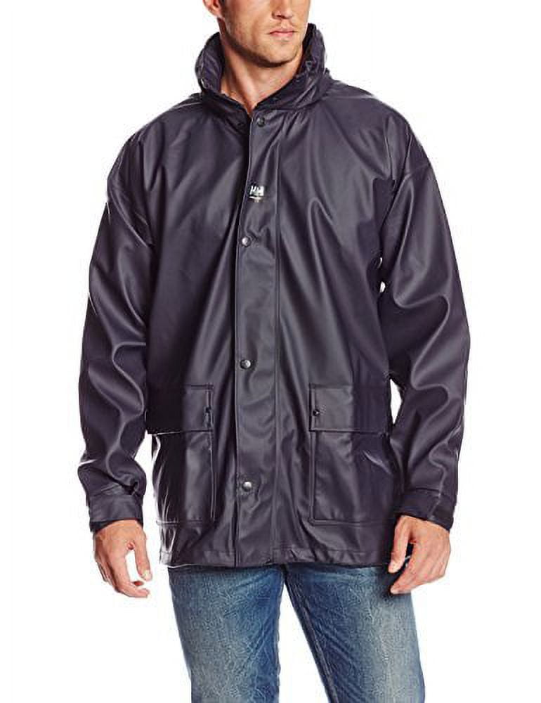 Helly hansen workwear men's impertech deluxe rain on sale and fishing jacket