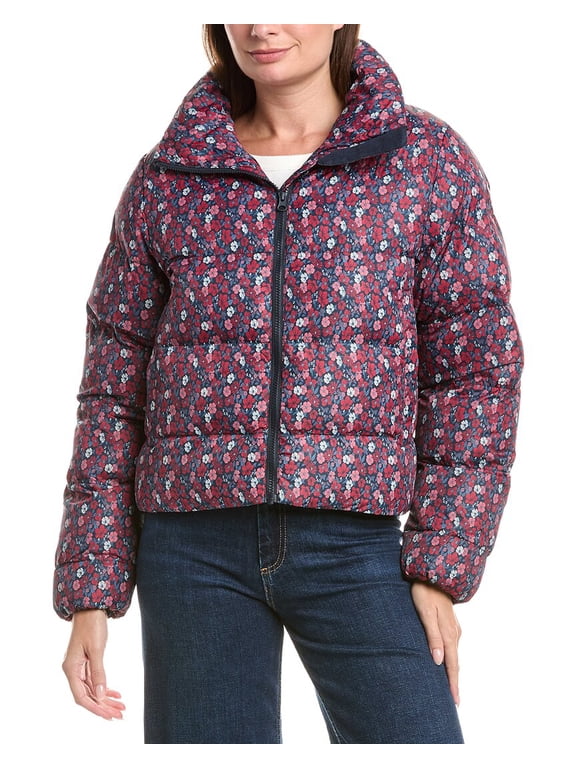womens Jade Puffer Jacket, m, Navy