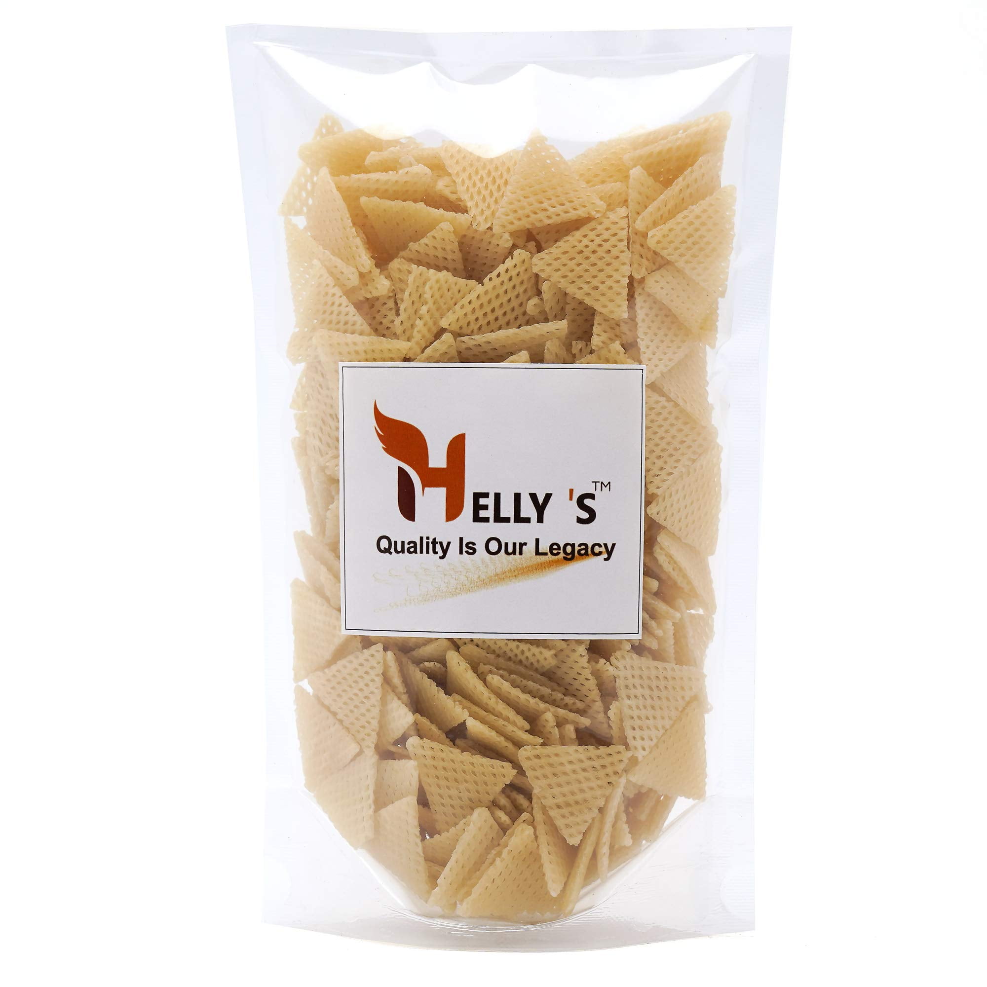 Helly'S 3D Triangle Fryums Ready To Fry Papad 1 Kg Microwave, Air